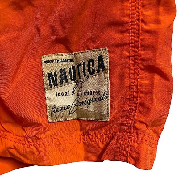 Nautica Men's Size XL Swim Trunks Shorts Floral Beach Colorblock Classic - Picture 3 of 5